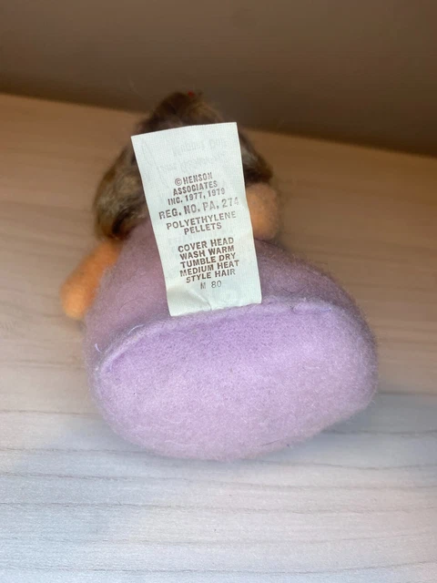 Vintage 1979 Muppets Miss Piggy 6" Beanbag Plush Doll Fisher Price #867 5