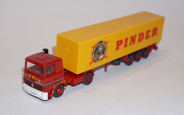 SAI 3896 - Semi-remorque Renault AE 500, Pinder, transport de fauves Frédéric Edelstein