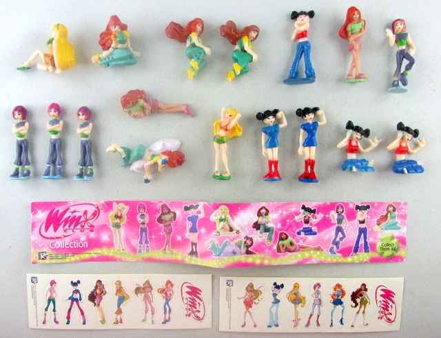 Winx Set FOREIGN FIGURES + COMPLETE SET / WINX CLUB COLLECTION by BIP + BPZ AKF ...