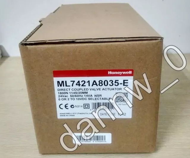 New in Box Honeywell ML7421A8035-E electric valve actuator drive/1
