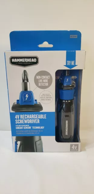 Hammerhead 4v 2025 lithium rechargeable screwdriver