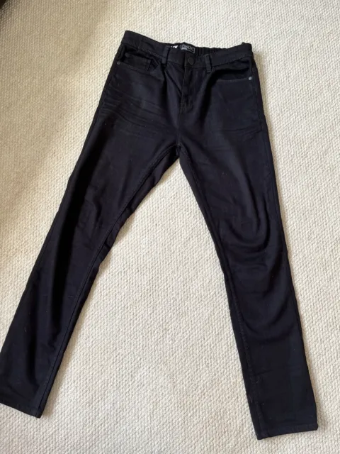 Boys Next Black Skinny Jeans Size 15 Years Excellent Condition Worn Twice