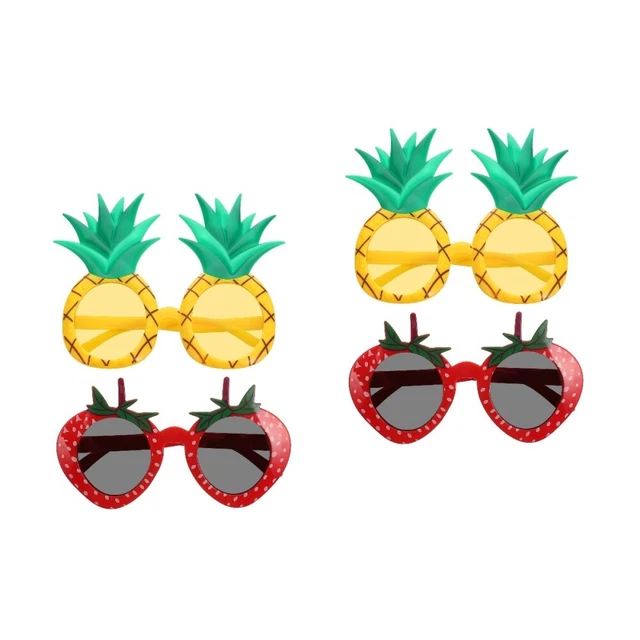 4 pz occhiali per feste compleanno festa occhiali fragola
