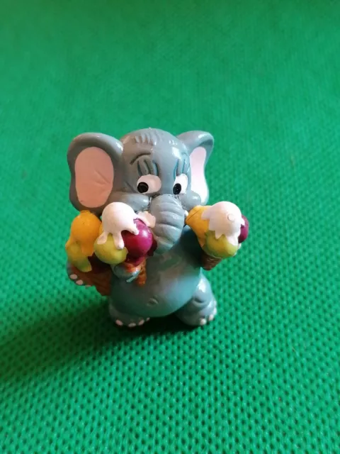 Figurine Kinder :  série éléphant  vintage  Férrero glace