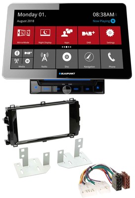 a partire dal 2007 Blaupunkt DAB Bluetooth USB mp3 AUTORADIO PER TOYOTA AURIS 