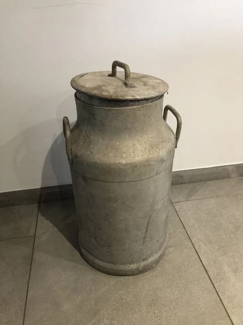 ANCIEN GRAND Pot de laiterie/bidon lait /énorme pot à lait/jardin vintage EUR 140,00 - FR