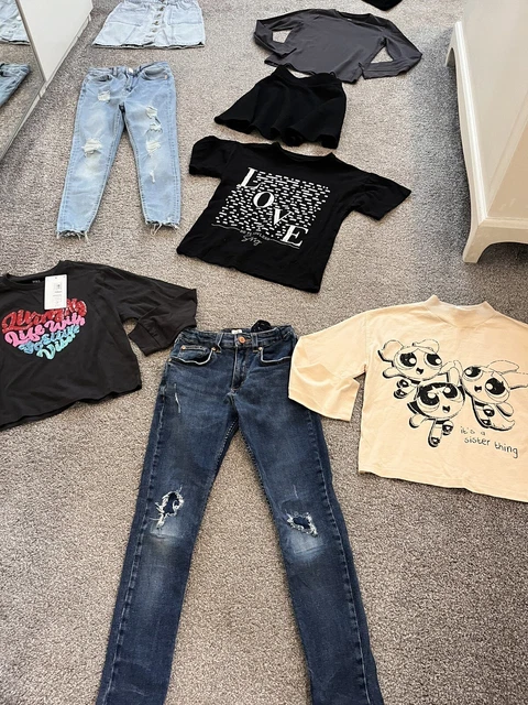 Bundle Girls Winter Clothes Age 8-9 Years River Island Zara M&S