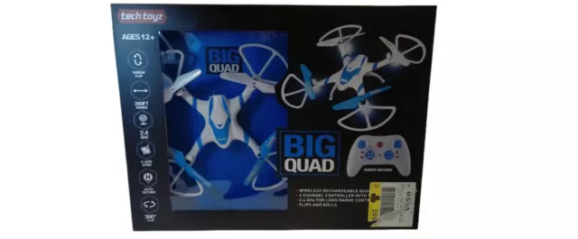 Tech toyz big quad drone instructions deals