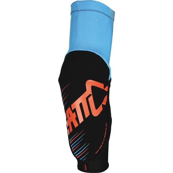 Leatt 3DF 5.0 Elbow Guards - Blue/Orange, All Sizes