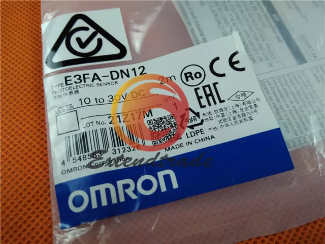 Neuf E3FA-DN12 Omron Photoélectrique Capteur Photoélectrique Interrupteur