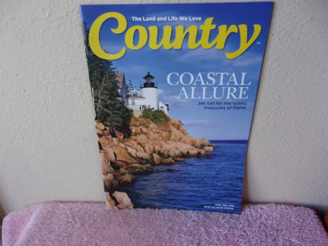 Country Magazine." The Land & Life We Love " April/ May,   2016