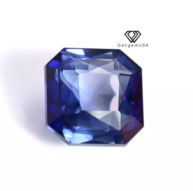 Naturel 17.90 CT Certifié Kashmiri Bleu Saphir non Chauffé 13mm Desseré Gemme