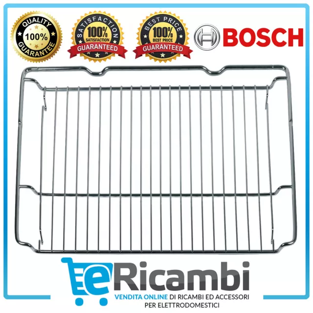 Griglia Acciaio Forno Bosch Siemens Neff Misura 45,5X37,5 cm 577170 Originale