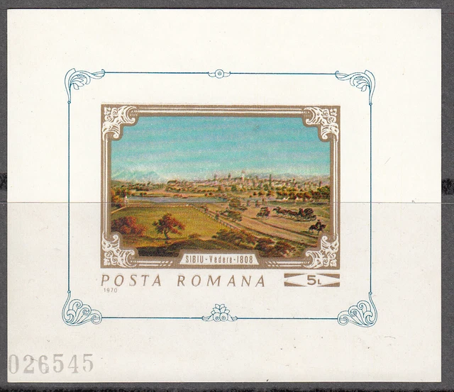 Rumänien - 82 1970 Kunst Malerei Neue , Ohne Briefmarkenfalz