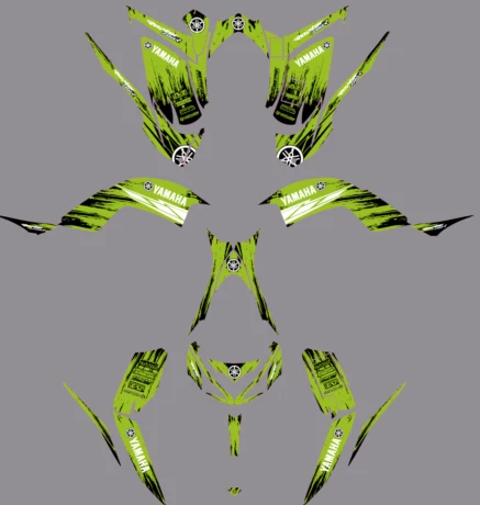Fits YAMAHA 2013 2014 2015 2016 2017 2018 2019 RAPTOR 700 GRAPHICS KIT DECALs