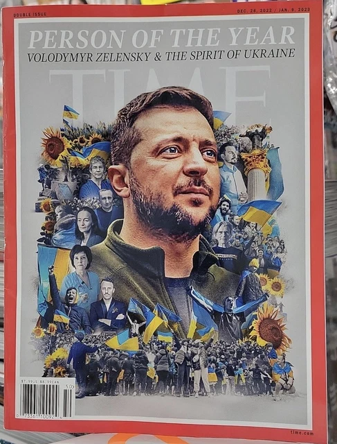 TIME MAG-DEC 26, 2022-Jan 09, 2023-Person Of Year-Volodymyr Zalensky-In