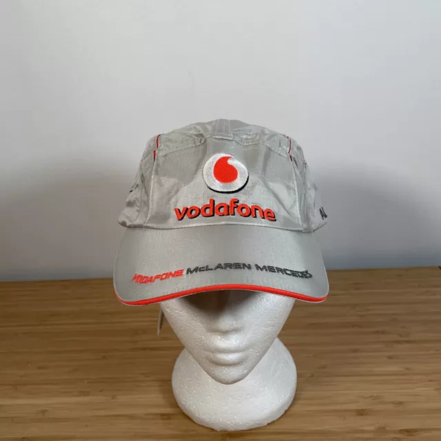 Vodaphone Mclaren Mercedes Cap Alonso Hat Formula 1 Racing
