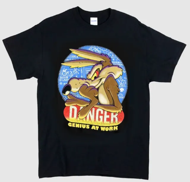 FUNNY LOONEY TUNES Wile E. Coyote and The Road Runner Unisex S-5XL T ...