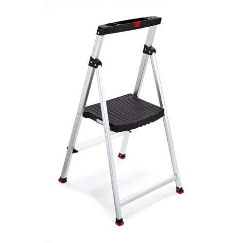 Rubbermaid RMA-2, 2-Step Lightweight Aluminum Step Stool with Project Top