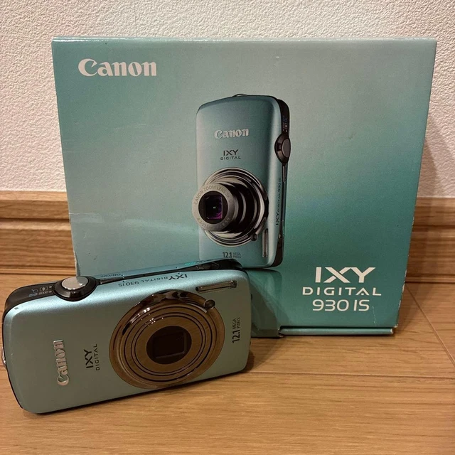 CANON IXY DIGITAL 930 IS Blue Compact Digital Camera Tested