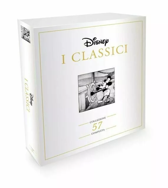 I Classici Disney Collezione Completa (57 DVD Cofanetto 2020) nuovo Collection