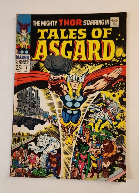 Tales of Asgard Vol 1, #1, Oct 1968, FN, Thor , Tales of Asgard (Mark's comics)