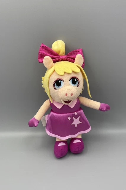 Disney Junior Miss Piggy Muppet Babies Plush Stuffed Animal Doll Toy Preowned