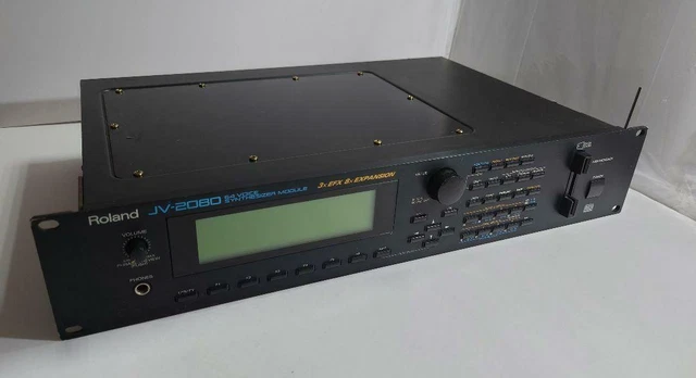 Roland JV-2080 64Voice Synthesizer Module Testé d'occasion