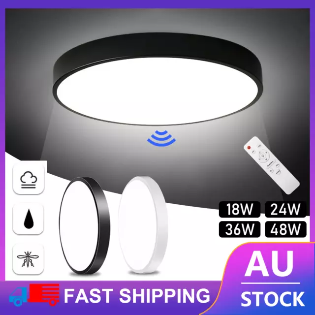 LED Ceiling Down Light Round 16W~48W Ultra-THIN 5CM Oyster Lamp Modern Cool/Warm