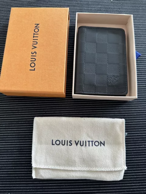 Louis Vuitton organisateur de poche portefeuille pour homme LV Gris  ref.192137 - Joli Closet