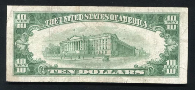 Fr. 1706* 1953 $10 Ten Dollars *Star* Silver Certificate Note Very Fine 2