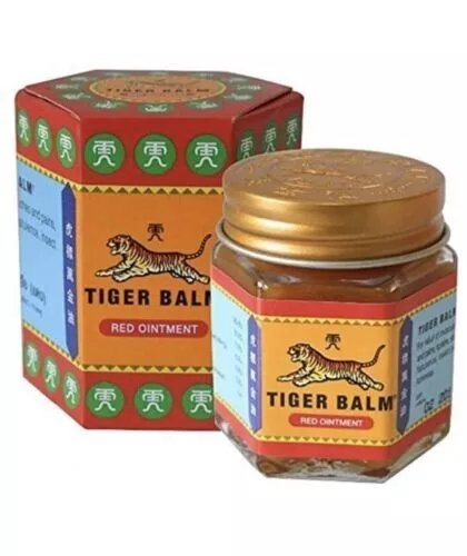 Tiger Balm Rot 30 g Schmerz/Nacken/Gelenke Original aus Thailand