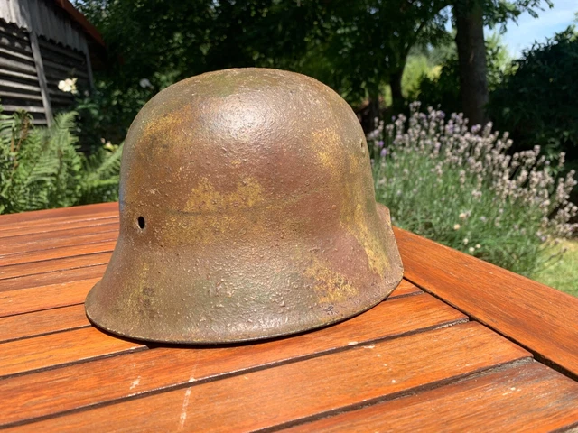 M42 Stahlhelm Wehrmacht 2Weltkrieg 3 Ton getarnter 4
