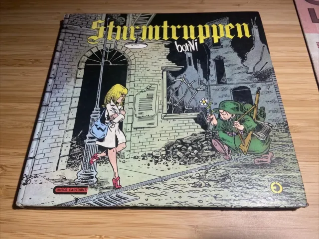 CARTONATO STURMTRUPPEN N.1 Bonvi EDITORIALE CORNO 1 Ed 1975 COMICS CARTOONS