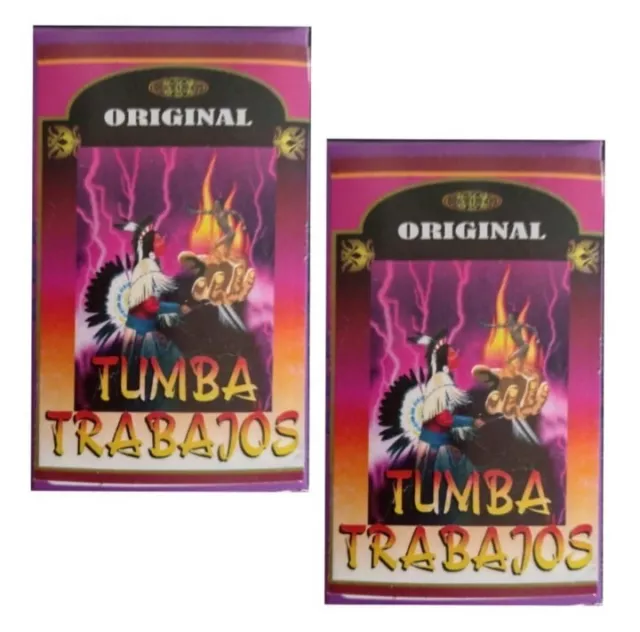 2X Tumba Trabajos Jabon / Ward Off Evil Spirits Soap Bars 2 Jabones - Envio Gts