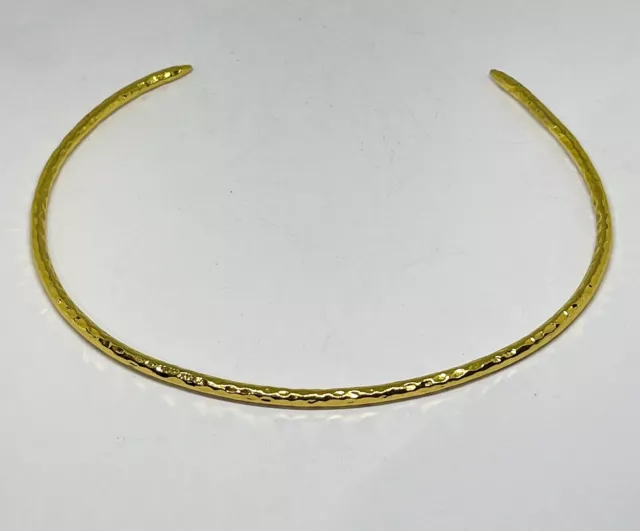 Gorjana-Nora Open Collar Choker Necklace Gold Plated