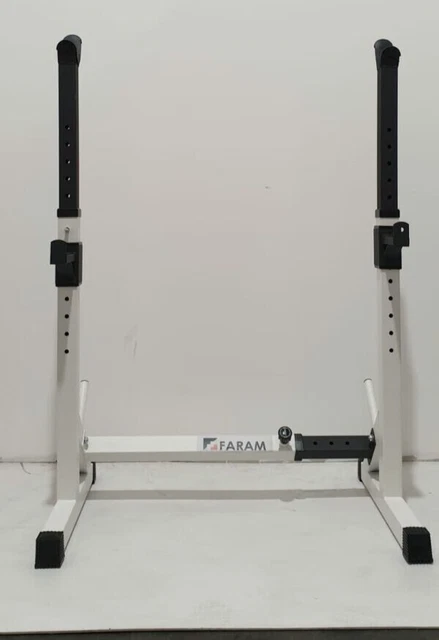 Supporti Regolabili Per Bilanciere SmartGym SG-10 - Coppia Per Home Gym Con 7 Altezze, Resistenza 200kg - Foto 9