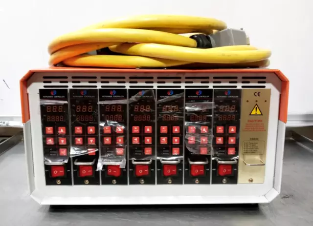 Hot Runner 7 Channel Temperature Controller AC380V 50-60Hz