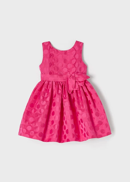 Abito Vestito Abiti Bambina Mayoral 3918 03918 96 Fucsia Originale Pe 2022