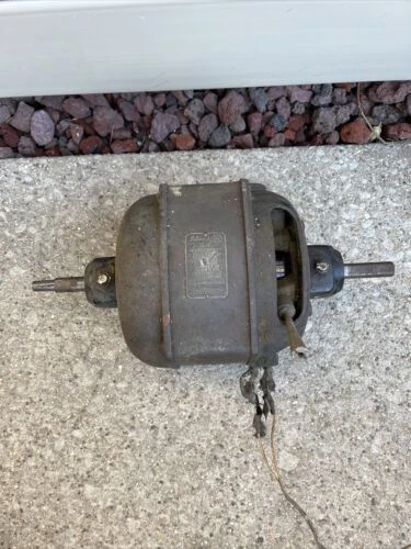 Vintage Leland Electric Reversible Motor 1 Phase 1 HP 115V/230V. 0/300RPM