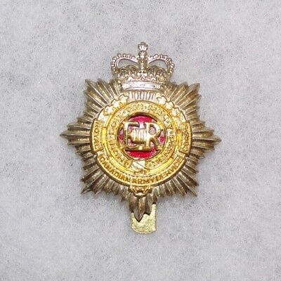 Vintage Royal Canadian Army Service Corps Q/C Slider Back Cap Badge