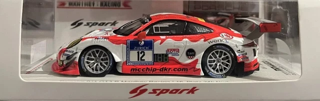 Spark Porsche 911 997 GT3 R #17 24h Nürburgring 2013 - 1/43 Limitée