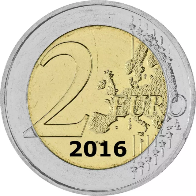 2 Euro Gedenkmünze 2016 Bankfrisch alle Nationen, Portugal, Italien, Spanien uvm