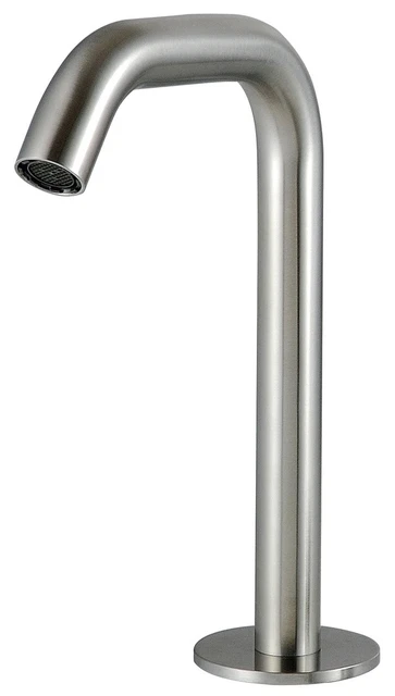 3M Electronic Bocca Getto Lavabo Da Piano 180 mm Acciaio Inox Garanzia 15 Anni