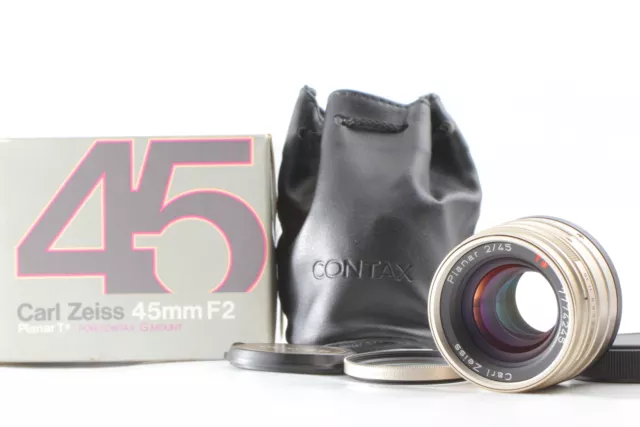 [Top MINT in Box] Contax Carl Zeiss Planar T* G 45mm f2 AF Lens G1 G2 From JAPAN