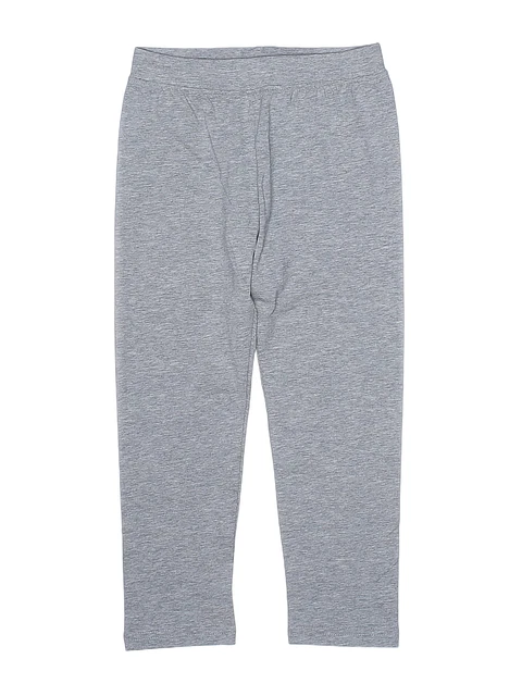 Leveret Girls Gray Leggings 5