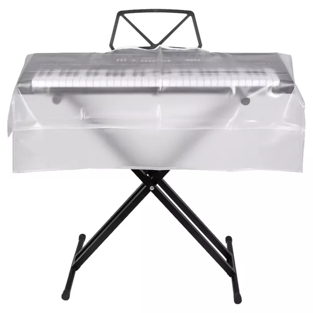 61/88 Keys Transparent Frosted Piano Cover Digital Piano Keyboard Dust Cover