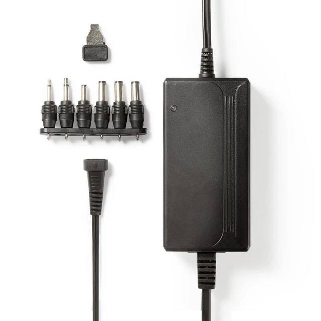 NEDIS Adaptateur Secteur Universel 27W Sortie 3-12V et Indicateur LED