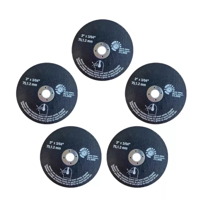 Disques de coupe circulaires de qualité industrielle 5 pièces lames 75 mm pour