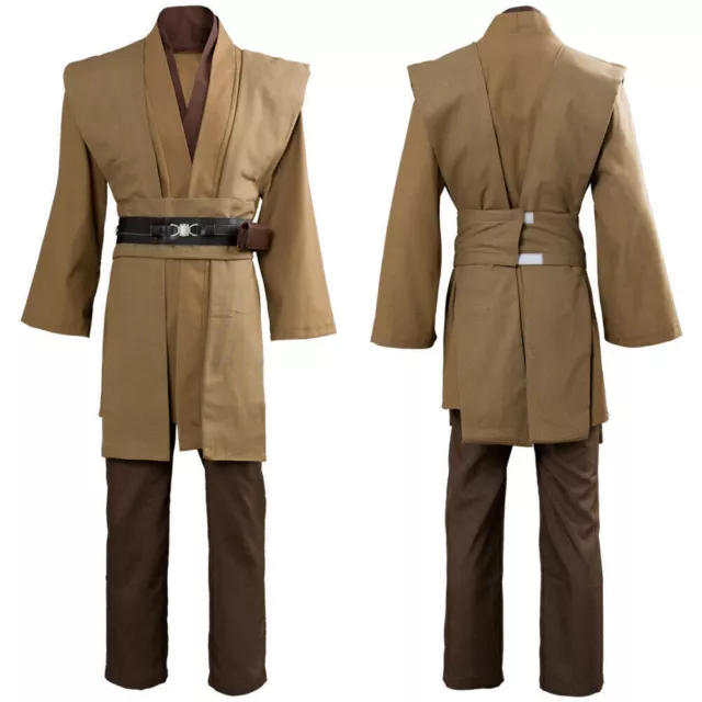 Star Wars Revenge of the Sith Obi Kenobi Wan Tunic Costume Jedi Cosplay Costume